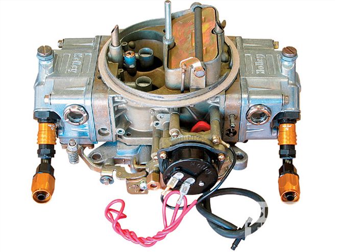 holley Carburetor Refurbish upgraded Choke