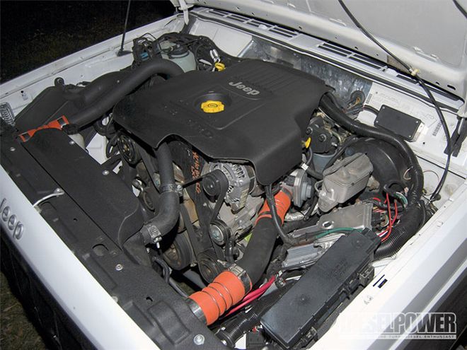 Jeep Cherokee 2.8L Turbo Diesel Conversion - 2.8L CRD Swap