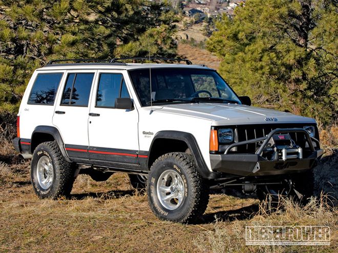 jeep Cherokee 2 8l Turbo Diesel Conversion right Side Angle