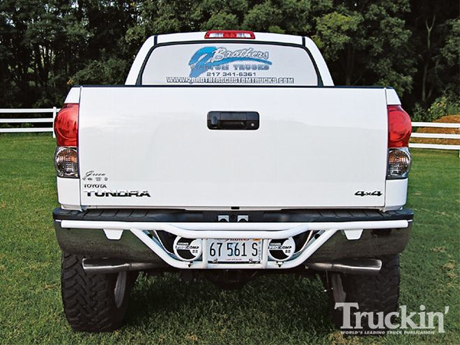 2008 Toyota Tundra rear View