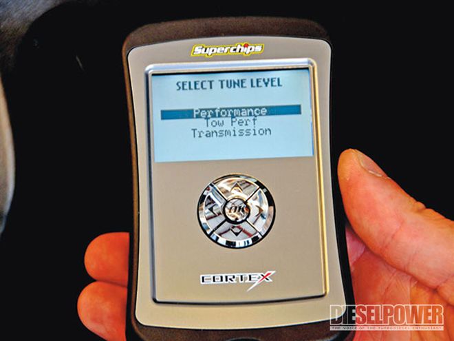 Superchips Cortex Tuner - Diesel VS. Gas: Tuner Shootout