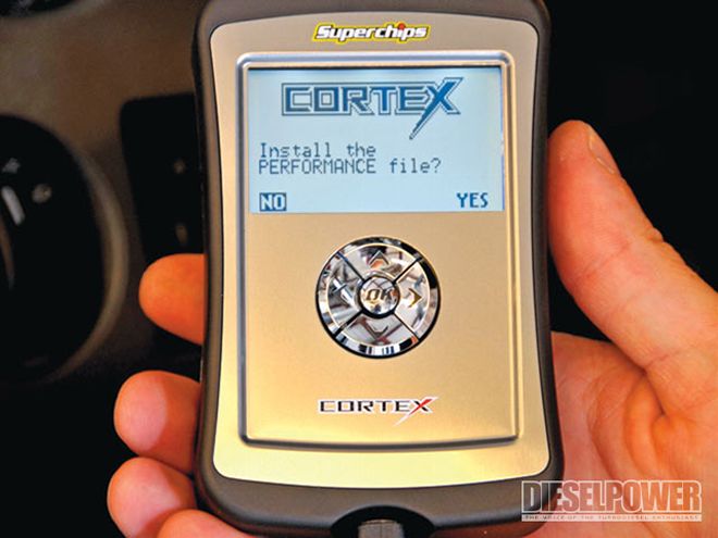 Superchips Cortex Tuner - Diesel VS. Gas: Tuner Shootout