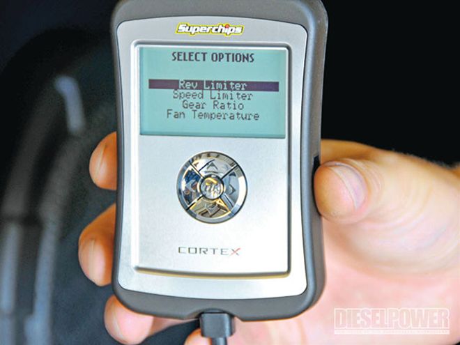 Superchips Cortex Tuner - Diesel VS. Gas: Tuner Shootout