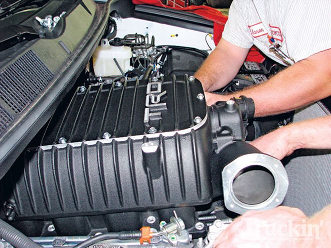 2008 Toyota Tundra TRD Supercharger Installation - 504HP Screamer