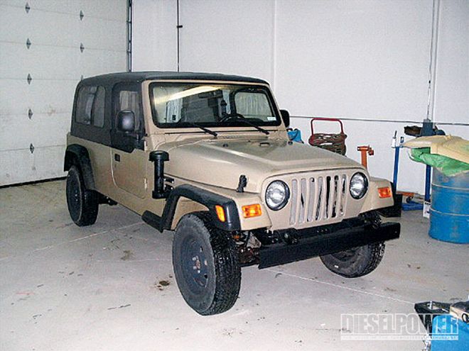 jeep Diesel Engine Swap jeep T1