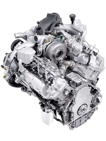 2010 Duramax 4500 Diesel engine Left Rear