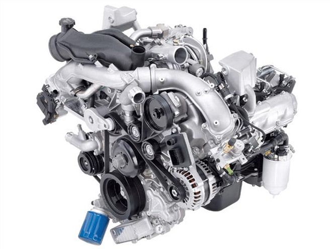 2010 Duramax 4500 Diesel engine Left Front