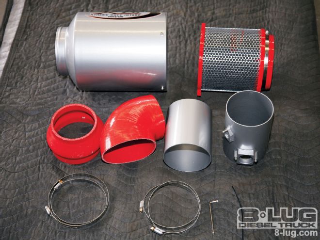 True Flow XDI Air Intake System for Dodge Ram Cummins Diesel - Free Flowing