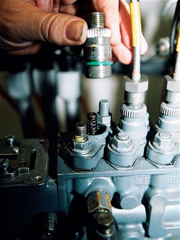 bosch P Pump Diesel Fuel Injection valvebody Removed
