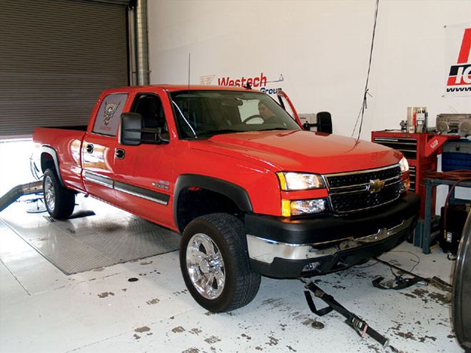 diesel Exhaust Programmer chevy On Dyno