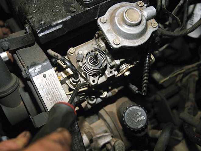 Bosch VE Fuel Injection Pump Spring Install - Powerband Aid