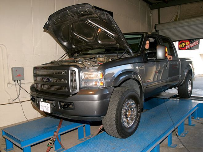 2006 Ford F350 Vs 2007 Chevy Silverado ford F350 Dyno