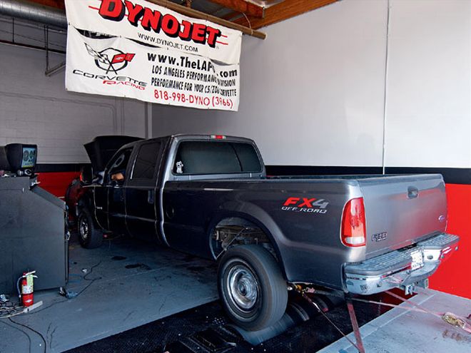 2004 Ford F250 back View