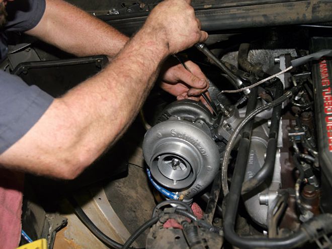 BD Diesel Super B Turbo Install - Project 12-Valve Turbo To Go