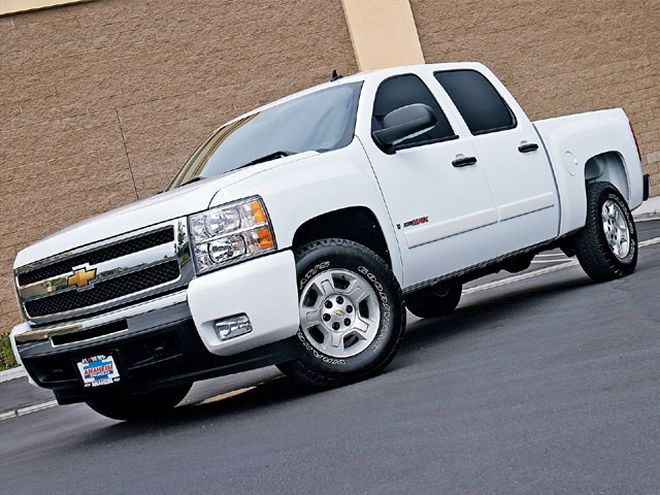 2007 Chevy Silverado before Work