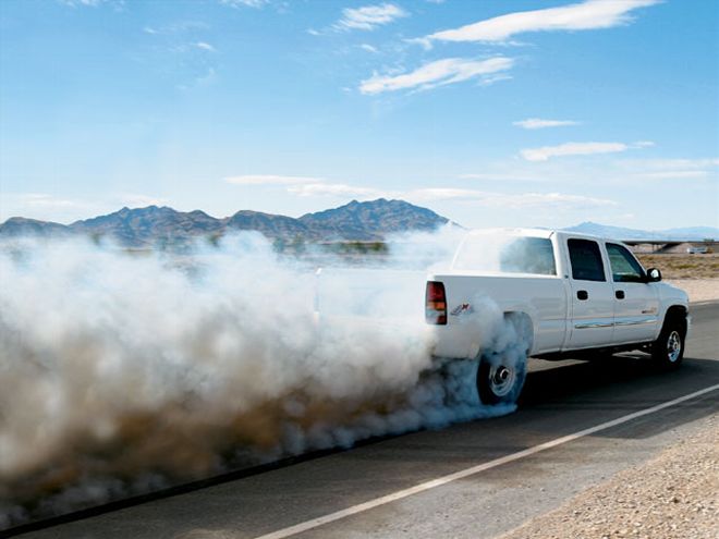 2005 Gmc Sierra Duramax smokin