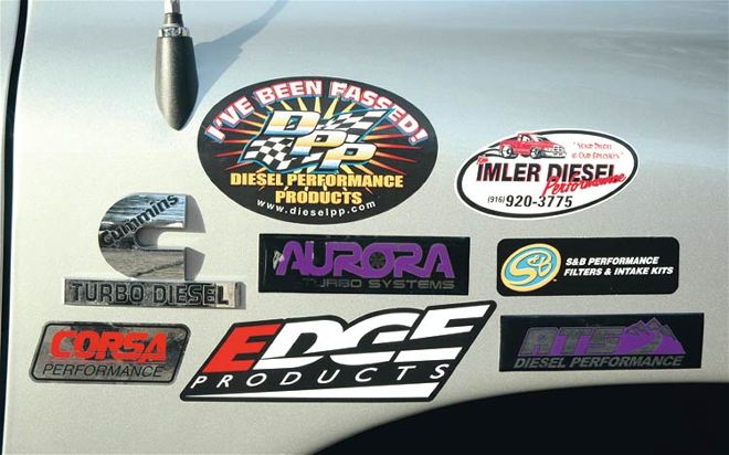 2006 Dodge Ram Megacab logos