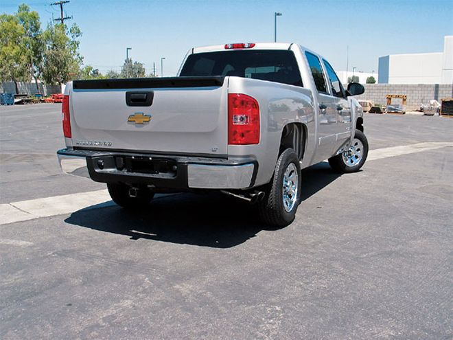 2007 Chevrolet Silverado rear View