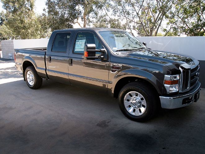 2008 Ford F250 Power Stroke side View