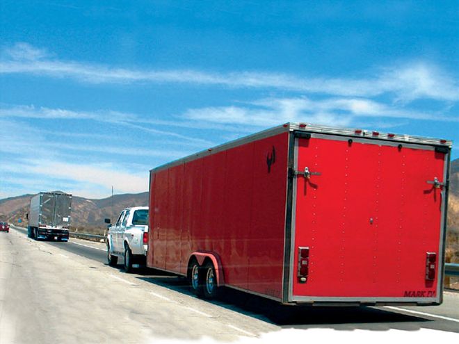 1996 Ford F350 Power Stroke tow Rig Rear View