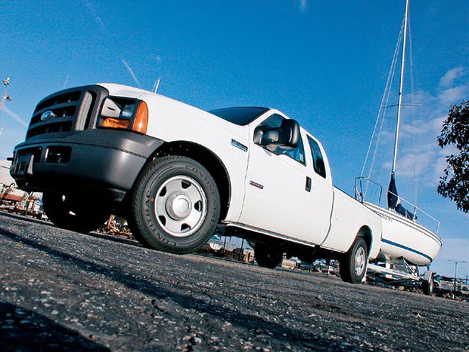 ford F250 Power Stroke side View