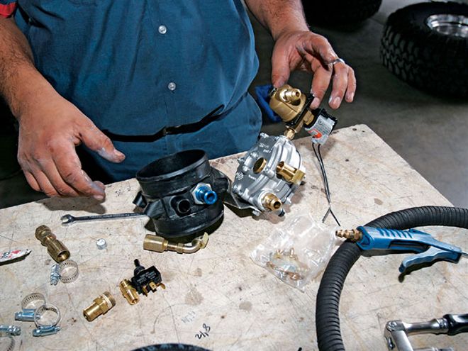 7.3L Ford F-250 Super Duty Power Stroke - Powering Up with Propane