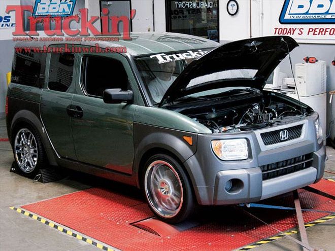 honda Element Intake And Exhaust dyno Right