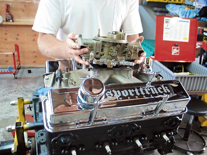 1967 Chevy C10 holley Carb