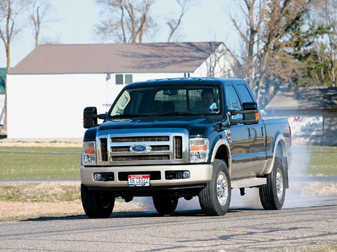 2008 Ford Super Duty Power Stroke front View