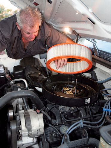 truck Fuel Economy Tips replace Air Filter