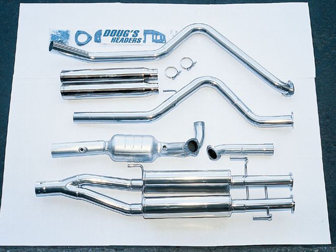 Headers and Exhaust on a 2003 Dodge Ram - The Midnight Rumbler