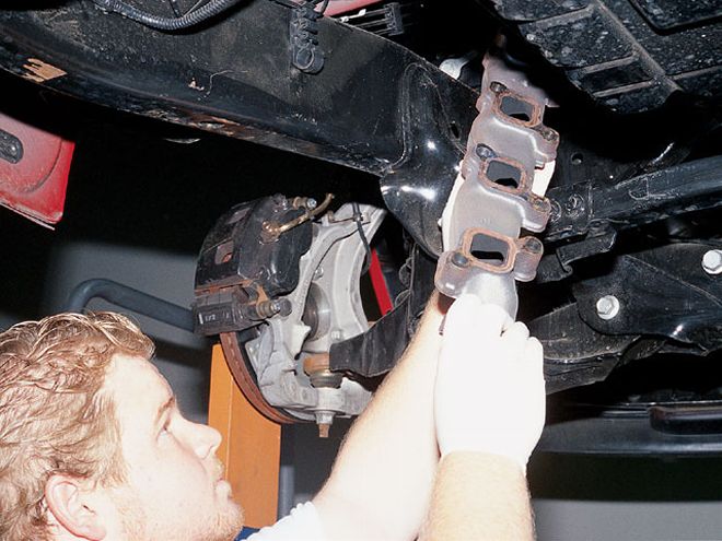 Headers and Exhaust on a 2003 Dodge Ram - The Midnight Rumbler