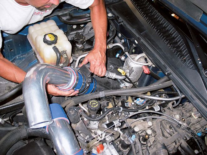 Remote-Mount Turbocharger on a 1999 GMC Sierra - Tailpipe Turbo