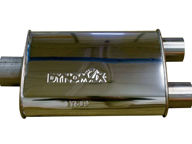 Dynomax Dual Exhaust on a 2003 Chevy Silverado - Twice Pipes