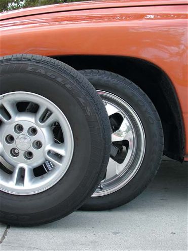 2000 Dodge Dakota Quad Cab wheels