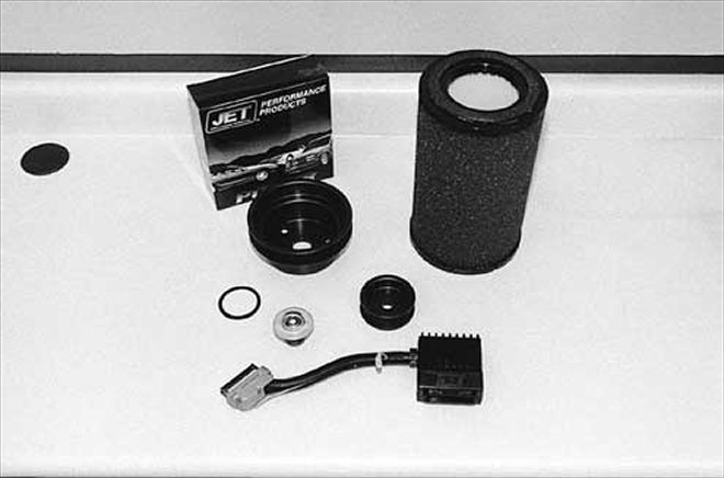 Stage 1 and 2 JET Power Package on a 1997 Chevy - Power Gains
