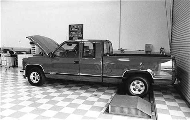 Stage 1 and 2 JET Power Package on a 1997 Chevy - Power Gains