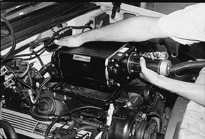 Whipple Supercharger Installation on a 1993 Big Block Chevy Engine