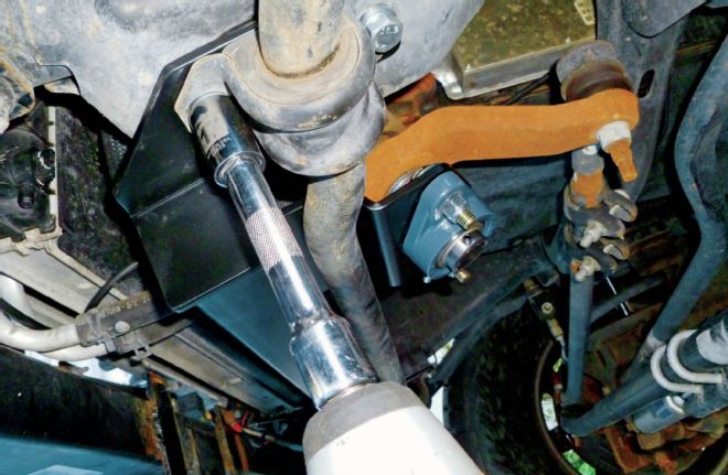 Installing Sinister Diesel’s Cummins Steering Box Support