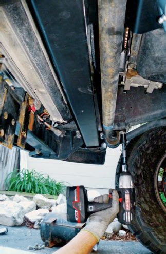 Installing Sinister Diesel’s Cummins Steering Box Support