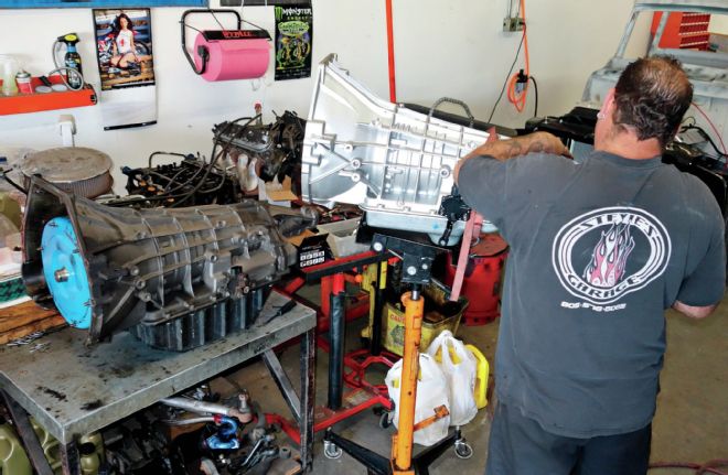 DieselSite E4OD Transmission Upgrade & Install - Shift Change