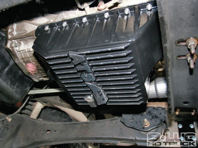 ATS Deep Transmission Pan - Transmission Relief