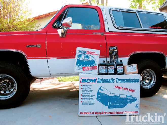 1985 GMC Jimmy Transmission Swap - Go From This, To This!