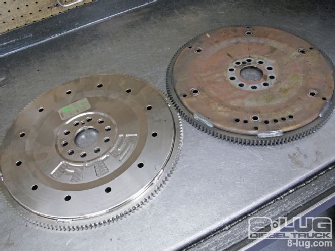 Ford F350 Transmission Swap - The Big, Purple Tranny