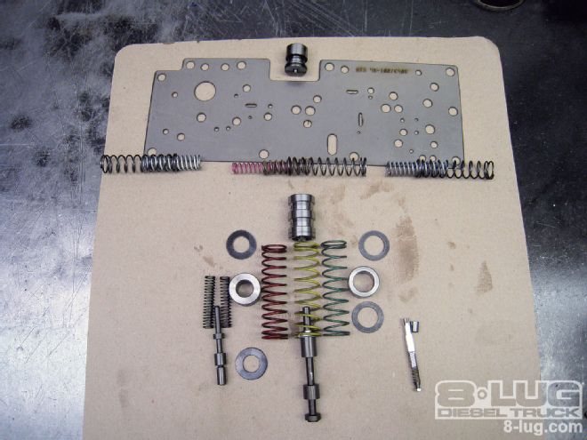 Ford F350 Transmission Swap - The Big, Purple Tranny