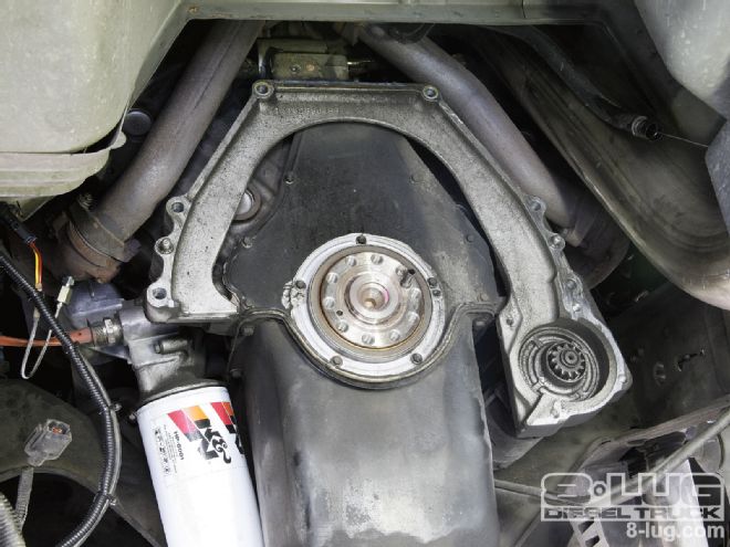 Ford F350 Transmission Swap - The Big, Purple Tranny