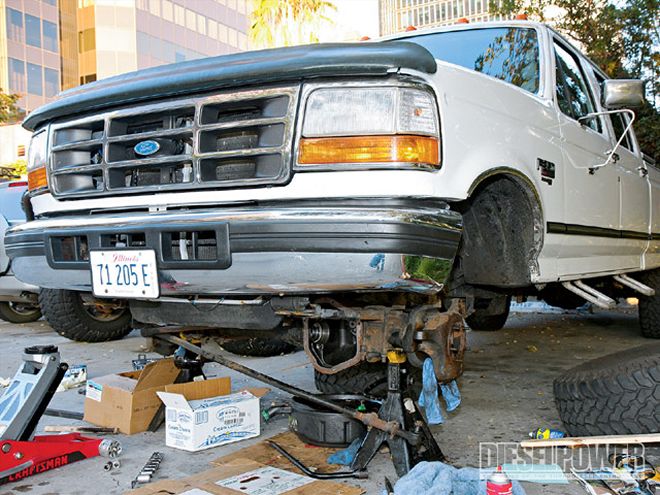 1997 Ford F350 Axle Repair front Axle