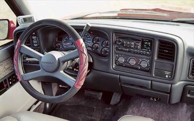 1989 Chevrolet Silverado K1500 Flareside 4x4 Pickup interior Driver