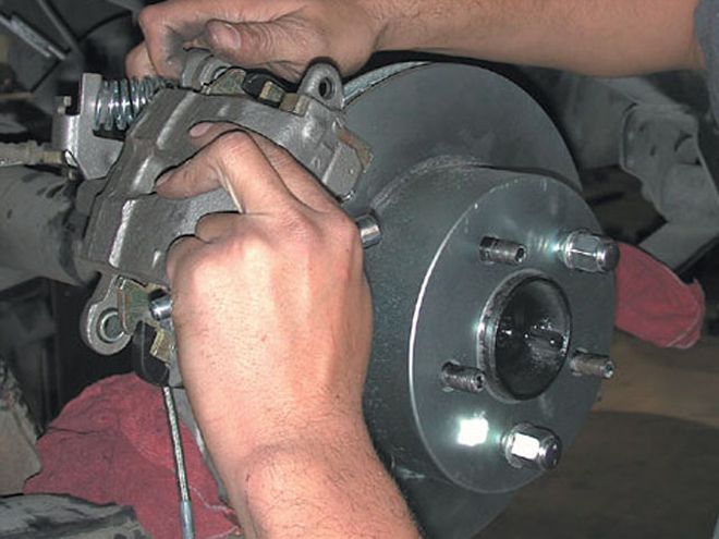 Bolt-On Disc Brake Conversion Kit on a 1992 Toyota Truck - Compact Discs