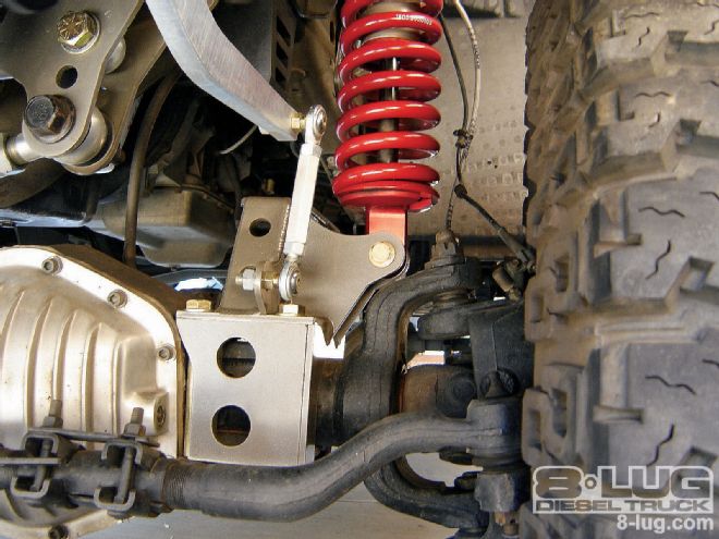 Trail Sport Wheel Spacers on a Lifted Ford Super Duty